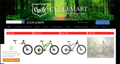 Desktop Screenshot of cyclemart.co.uk